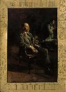 Thomas Eakins The Portrait of  Physicists Roland painting
